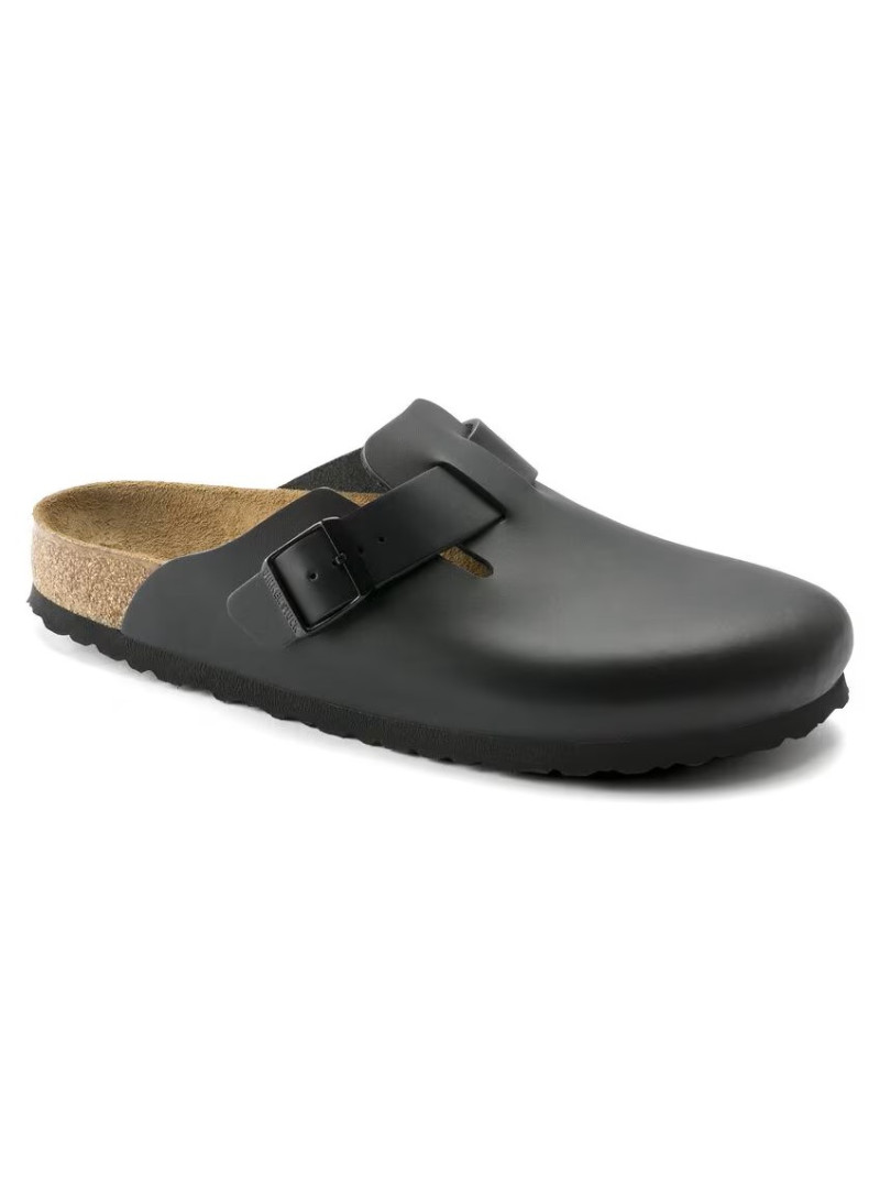 Klapki BIRKENSTOCK Boston NL Black 60191 Klapki BIRKENSTOCK Boston NL Black 60191