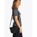 Torebka Listonoszka TOMMY HILFIGER Th Logotape Saddle Bag AW0AW17184 BDS 2