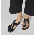 Klapki BIRKENSTOCK Gizeh BB LENA HS Black HEX 1021467 3
