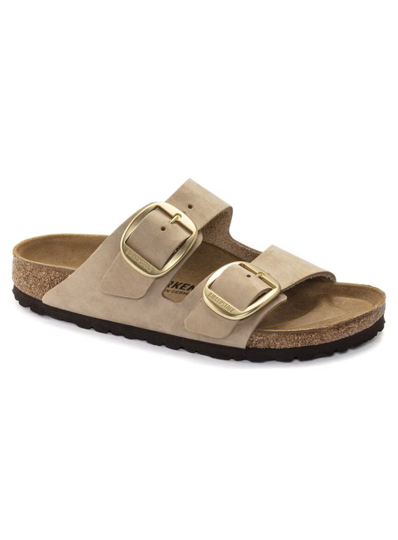Klapki BIRKENSTOCK Arizona Big Buckle LENB Sandcastle 1023957 Klapki BIRKENSTOCK Arizona Big Buckle LENB Sandcastle 1023957