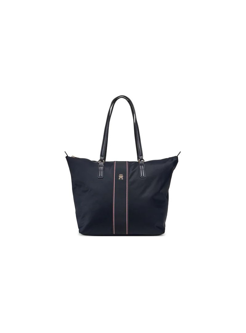 Torebka TOMMY HILFIGER Poppy Tote Corp AW0AW17205 DW6