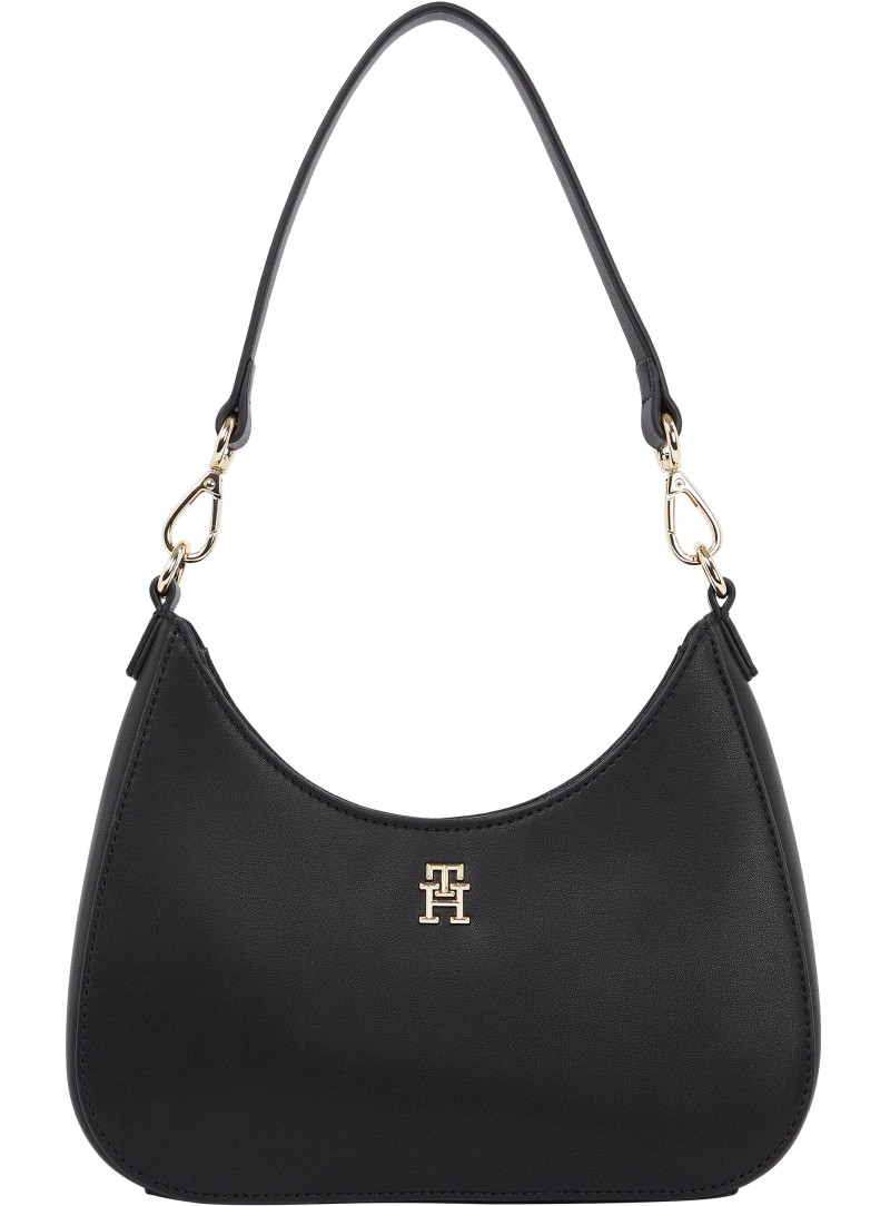Torebka na ramię TOMMY HILFIGER Th Logotape Shoulder Bag AW0AW17226 BDS