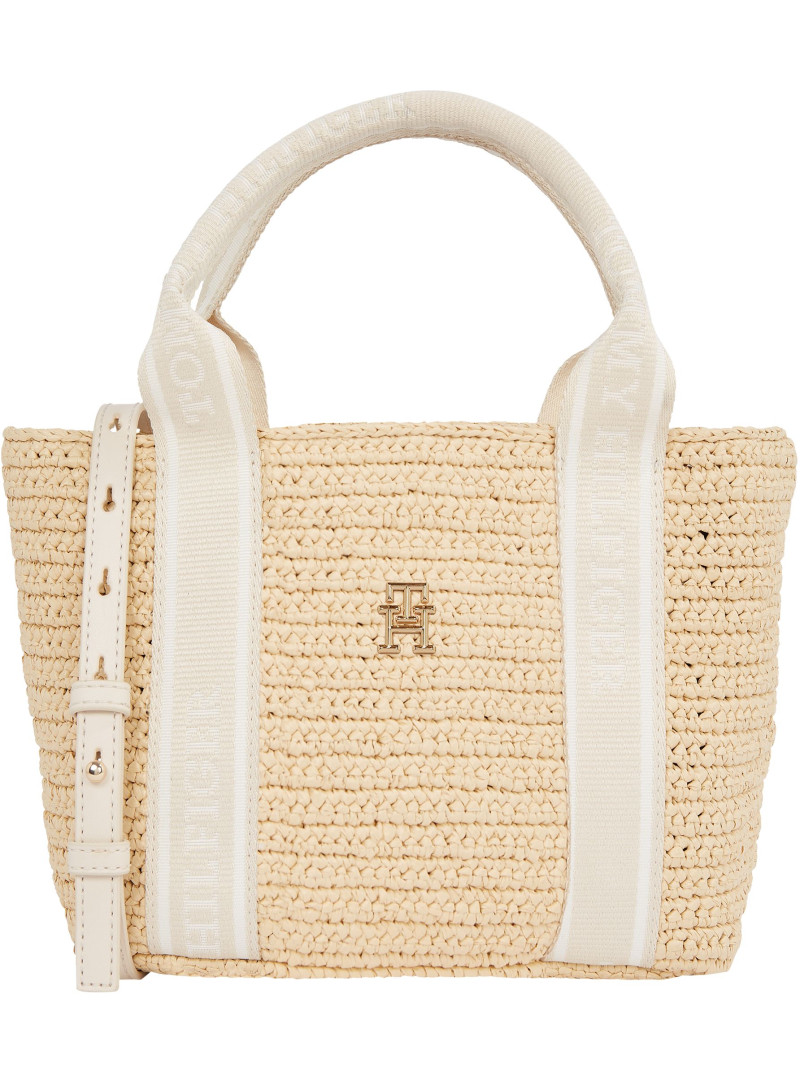 Torebka TOMMY HILFIGER Th Spring Logo Mini Tote AW0AW17199 AA8