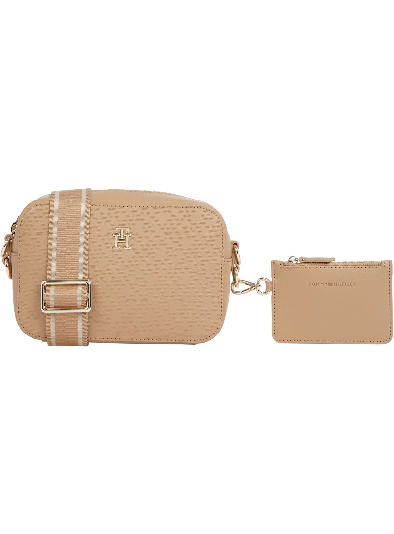 Torebka Listonoszka TOMMY HILFIGER Th Distinct Camera Bag Mono AW0AW17221 RBC