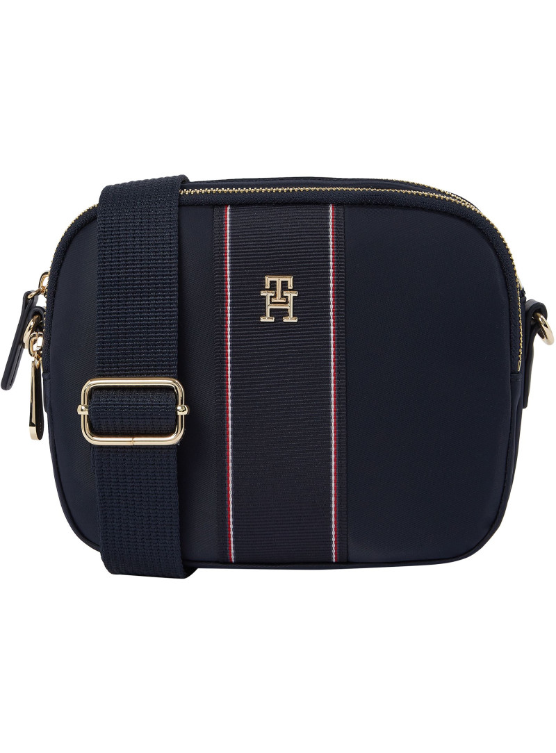 Torebka Listonoszka TOMMY HILFIGER Poppy Camera Bag Corp AW0AW17230 DW6
