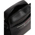 Czarna Torba Męska Saszetka TOMMY HILFIGER Th Foundation Mini Reporter AM0AM13196 BDS 2