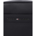Czarna Torba Męska Saszetka TOMMY HILFIGER Th Corp Mini Reporter AM0AM13224 BDS 2