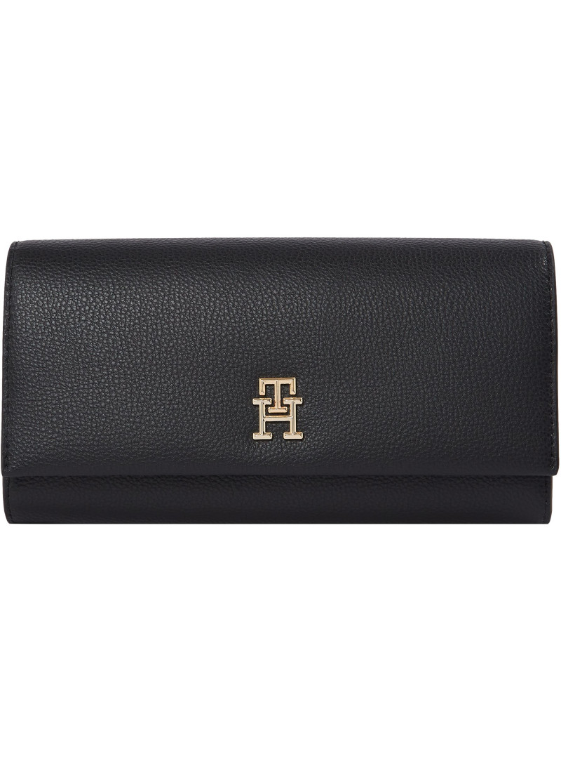 Portfel TOMMY HILFIGER Th Legacy Flap Lrg Wallet AW0AW17267 BDS