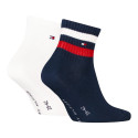 Skarpetki Męskie TOMMY HILFIGER 701232937 001 TH Men Quarter 2P Sport 2