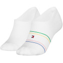 Stopki Damskie TOMMY HILFIGER TH Women Footie HC 2P Rib Shine 701232980 001 1