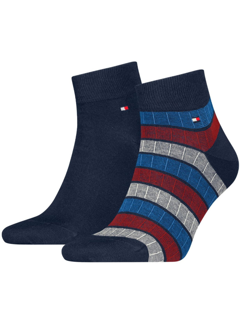 Skarpetki Męskie TOMMY HILFIGER 701232936 001TH Men Quarter 2P Sport