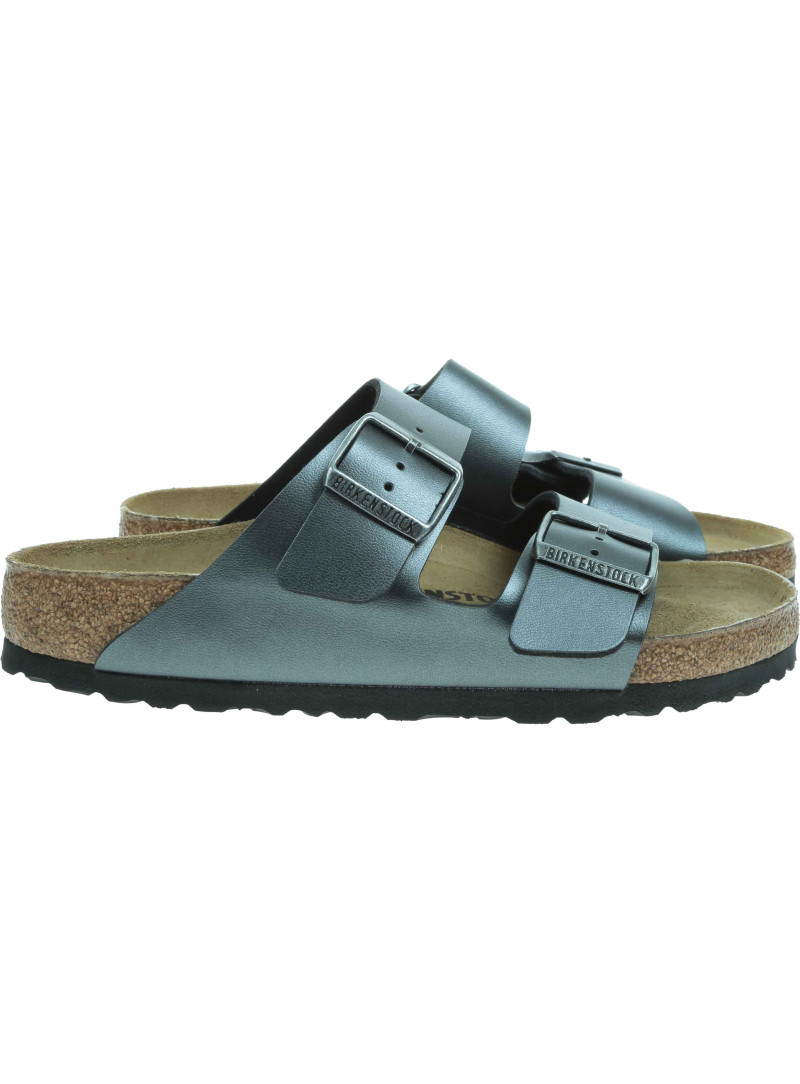 Klapki BIRKENSTOCK Arizona BF Metallic Black 1029233 Klapki BIRKENSTOCK Arizona BF Metallic Black 1029233