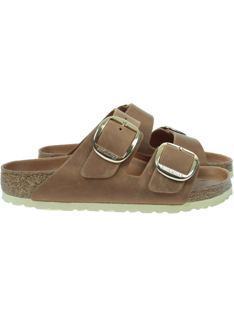 Klapki BIRKENSTOCK Arizona Big Buckle Natural Leather Oiled 1011072 Klapki BIRKENSTOCK Arizona Big Buckle Natural Leather Oiled 1011072