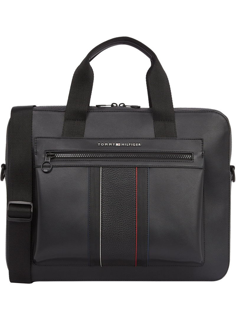 Torba Na Laptopa TOMMY HILFIGER Th Foundation Comput AM0AM13096 BDS