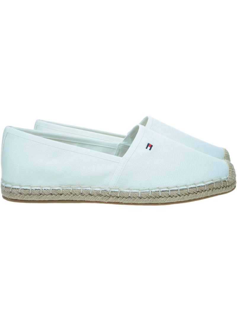 Espadryle TOMMY HILFIGER Flag Canvas Espadrille FW0FW08541 YBL