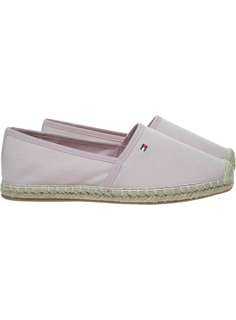 Espadryle TOMMY HILFIGER Flag Canvas Espadrille FW0FW08541 TQN