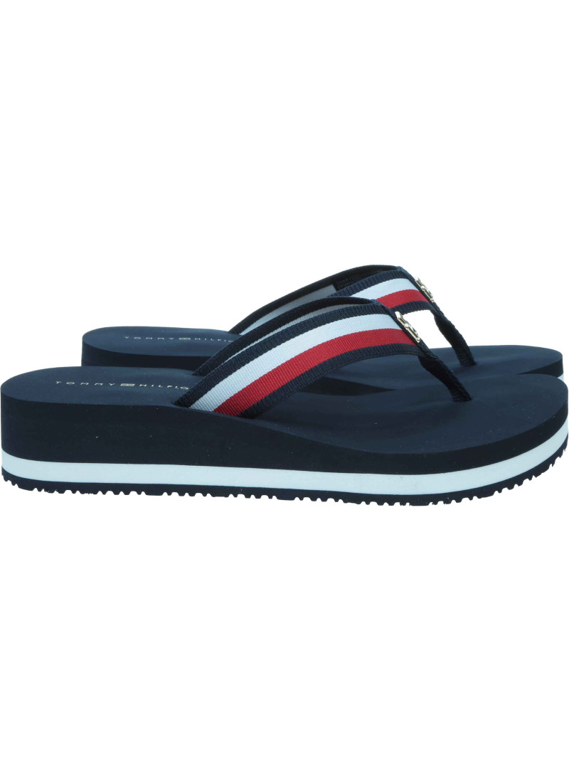 Japonki TOMMY HILFIGER Th Corp Mid Wedge FW0FW08517 DW6