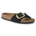 Klapki BIRKENSTOCK Madrid Big Buckle LENB black 1023373 1