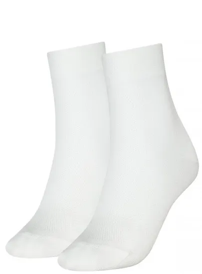 Skarpetki Damskie CALVIN KLEIN Ckj Women Short Sock 2P Mesh 701231400 001