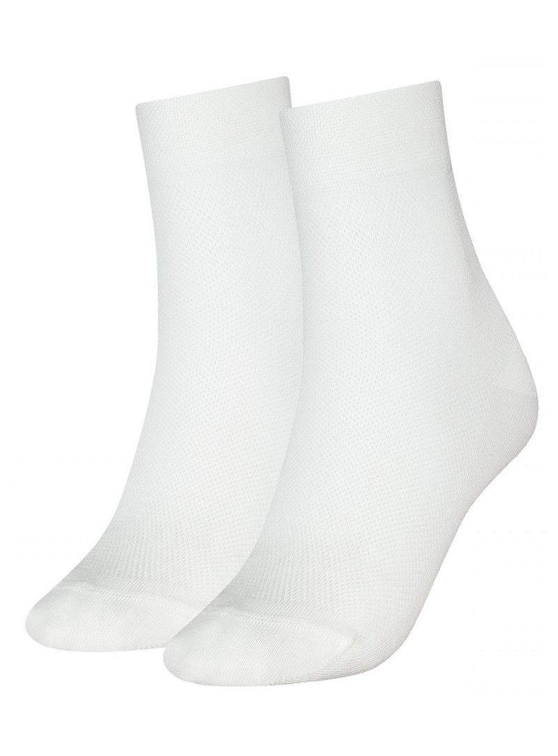 Skarpetki Damskie CALVIN KLEIN Ckj Women Short Sock 2P Mesh 701231400 001
