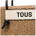 Torebka TOUS Capazo M. T Scoubidou  Natural-black 2001663243 2