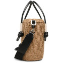 Torebka TOUS Capazo M. T Scoubidou  Natural-black 2001663243 3