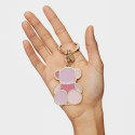 Brelok z Misiem TOUS Llavero Tous Bear Faceted Pink 2002127113 3