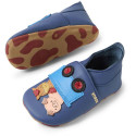 Skórzane Kapcie BOBUX Soft Sole Rusty Ride Blue Indigo 1125-234-109 5