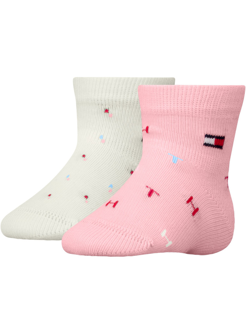 Skarpetki Niemowlęce TOMMY HILFIGER Th Baby Sock 2P 701236335 001