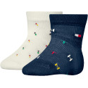 Skarpetki Niemowlęce TOMMY HILFIGER Th Baby Sock 2P 701236335 002 1