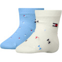 Skarpetki Niemowlęce TOMMY HILFIGER Th Baby Sock 2P 701236335 003 1
