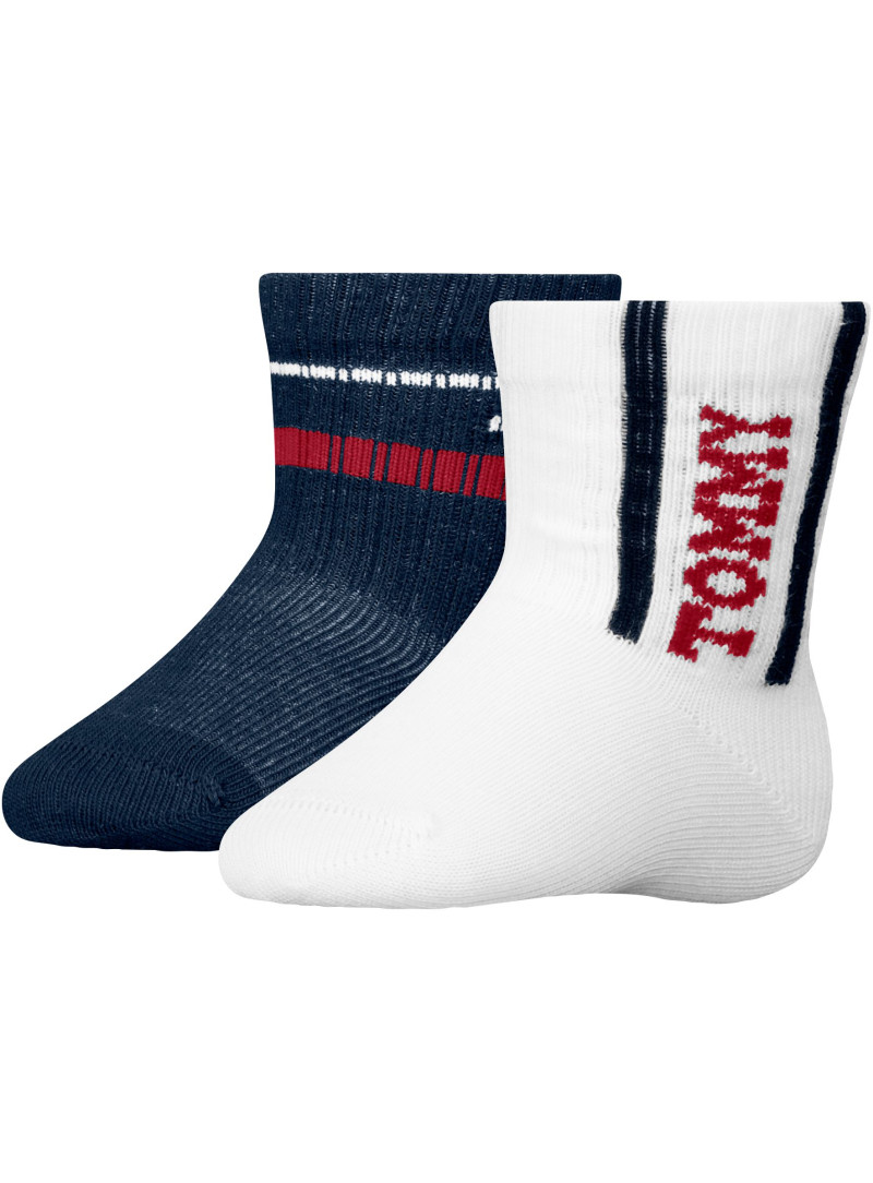 Skarpetki Niemowlęce TOMMY HILFIGER Th Baby Sock 2P 701236339 002