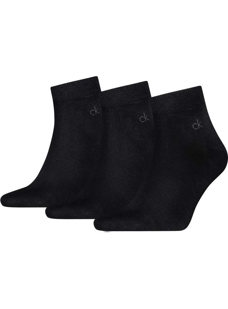 Skarpety Męskie CALVIN KLEIN Ck Men Quarter 3P 701234209 001