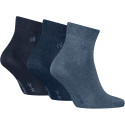 Skarpety Męskie CALVIN KLEIN Ck Men Quarter 3P 701234209 005 1