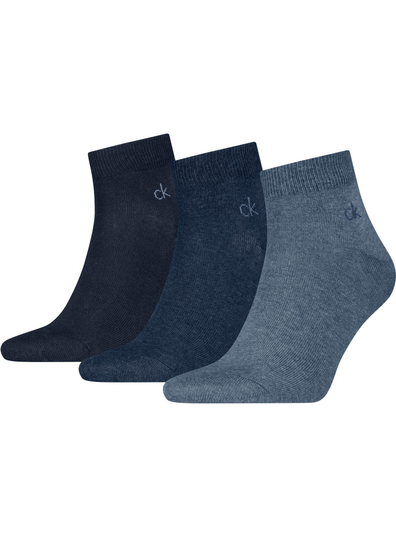 Skarpety Męskie CALVIN KLEIN Ck Men Quarter 3P 701234209 005