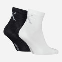 Skarpety Męskie CALVIN KLEIN Ck Men QUARTER 2P SHADOW RIB 701231392 001 2