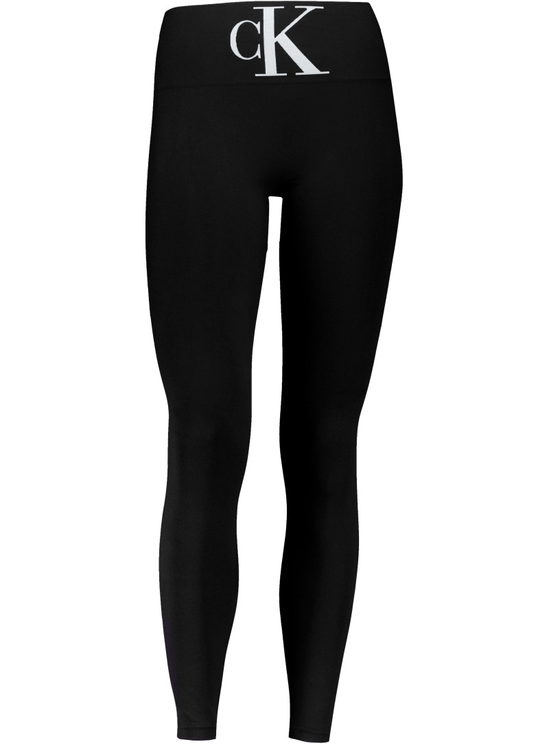 Legginsy Damskie CALVIN KLEIN Ckj Women Legging 1P High-Waist Monogram 701233380 001