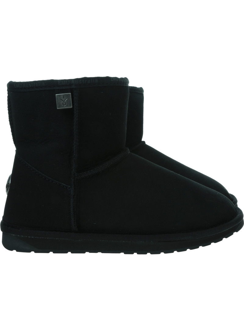 Czarne Buty EMU AUSTRALIA Platinum Stinger Slim Mini Black WP20003