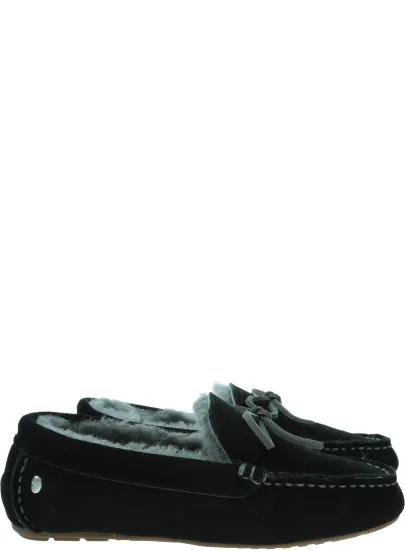 Mokasyny Kapcie EMU AUSTRALIA Sandrine Black W13211