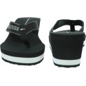 Japonki Na Koturnie TOMMY HILFIGER Stripes Wedge Beach Sandal FW0FW08858 BDS 2