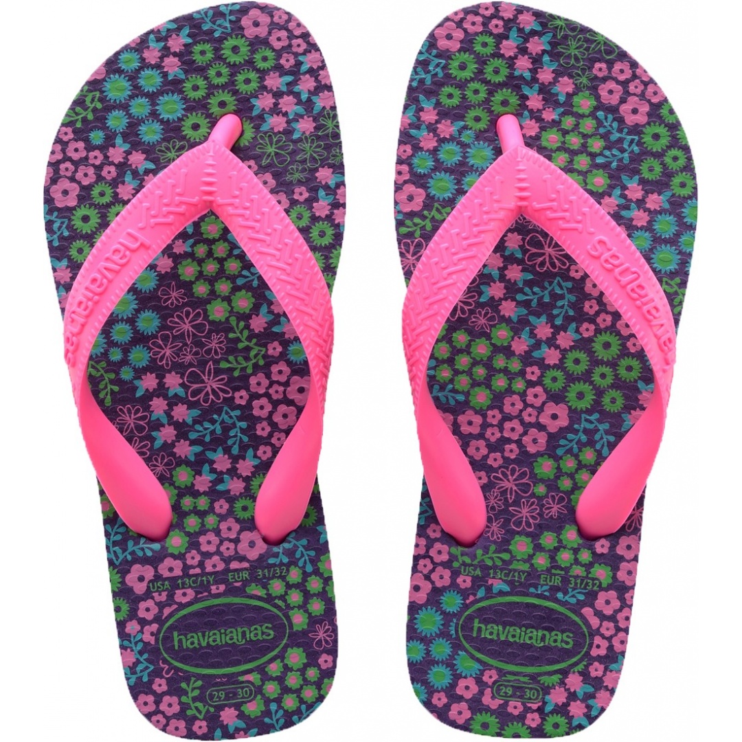 JAPONKI HAVAIANAS KIDS FLORES