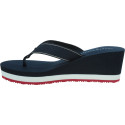 Japonki Na Koturnie TOMMY HILFIGER Stripes Wedge Beach Sandal FW0FW08858 DW6 4