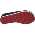 Japonki Na Koturnie TOMMY HILFIGER Stripes Wedge Beach Sandal FW0FW08858 DW6 6