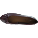 Baleriny TOMMY HILFIGER Patent Toe-Cap Ballerina FW0FW08830 H04 5