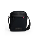Czarna Torba Męska Saszetka TOMMY HILFIGER Th Nylon Mini Reporter AM0AM13618 BDS 1