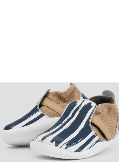 Ultralekkie półbuty BOBUX 500041 XPLORER PAINT WHITE NAVY