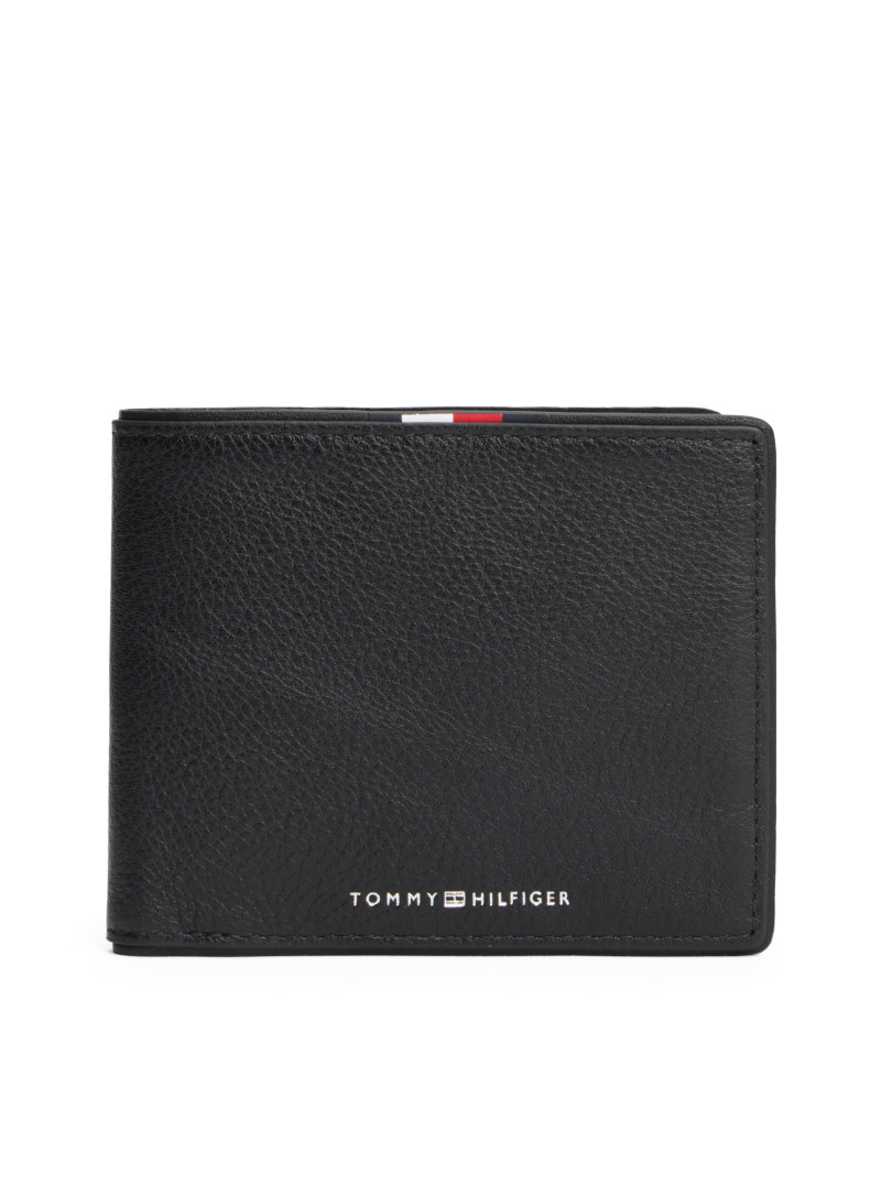 CZARNY PORTFEL TOMMY HILFIGER Th Corp Cc & Coin AM0AM13740 BDS
