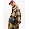 Granatowa Torebka TOMMY HILFIGER Th Icon Camera Bag AW0AW17680 DW6 5