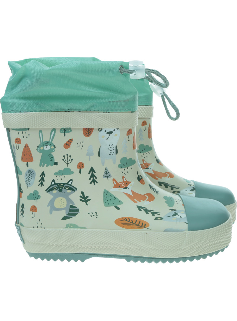 Ocieplane Kalosze PLAYSHOES Forest Natural 180393