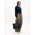 Torebka TOMMY HILFIGER Popette Tote Corp AW0AW17706 0GY 5
